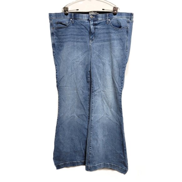 Torrid 20R Sky High Flare Vintage Stretch High-Rise Jean 20 - Picture 6 of 10